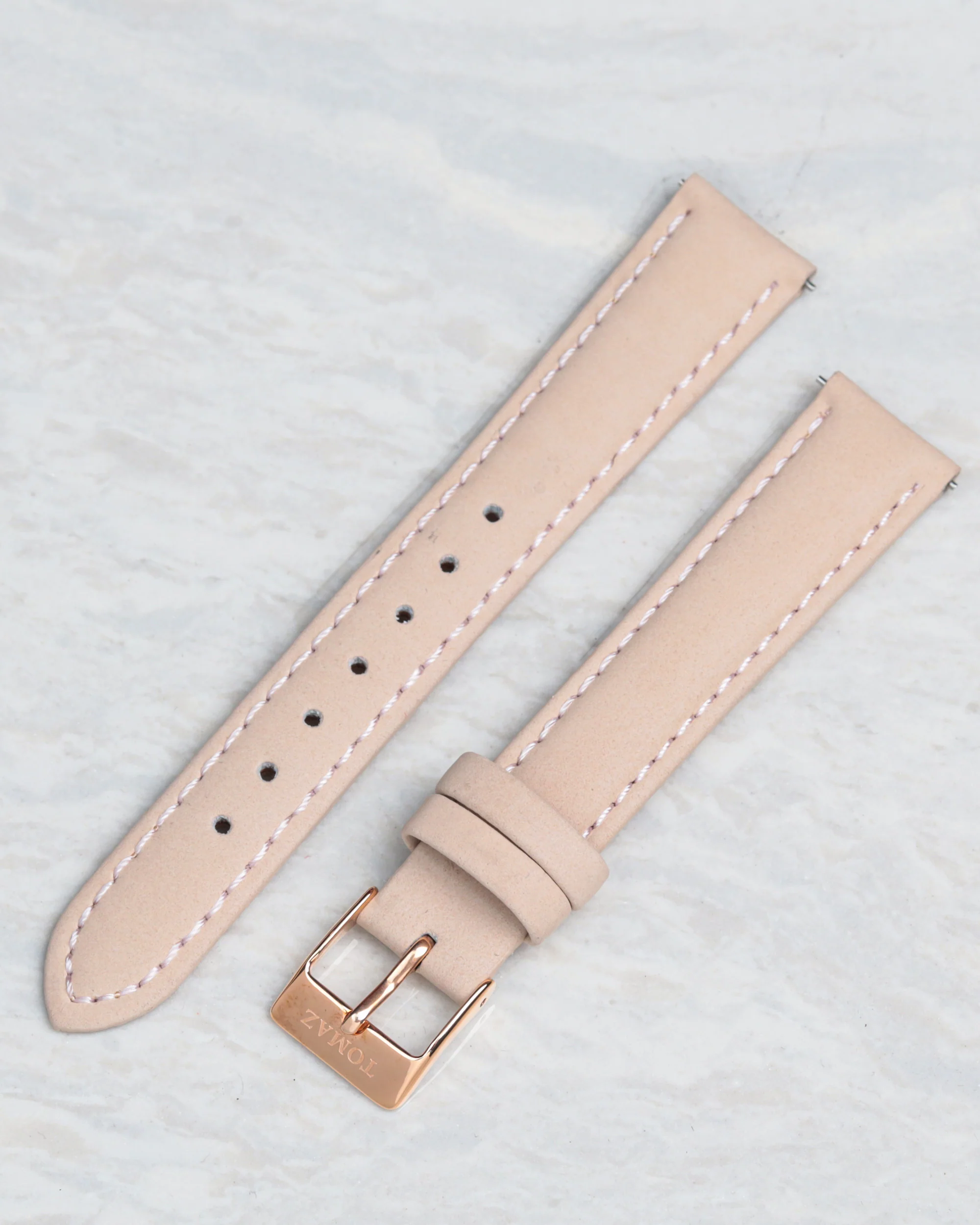 Tomaz TS1A-1A Leather Plain Watch Strap - Image 5