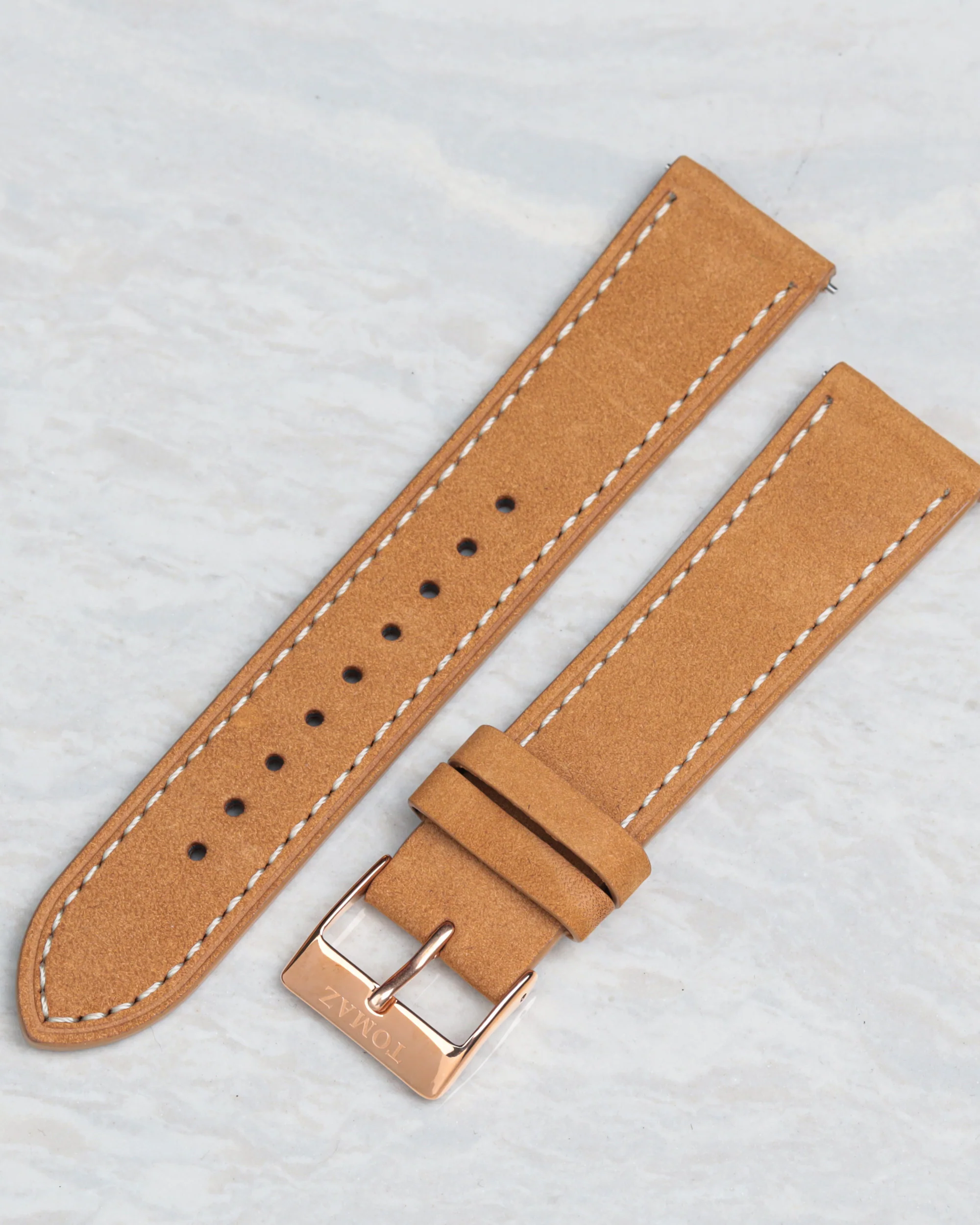 Tomaz TS1A-1A Leather Plain Watch Strap - Image 9