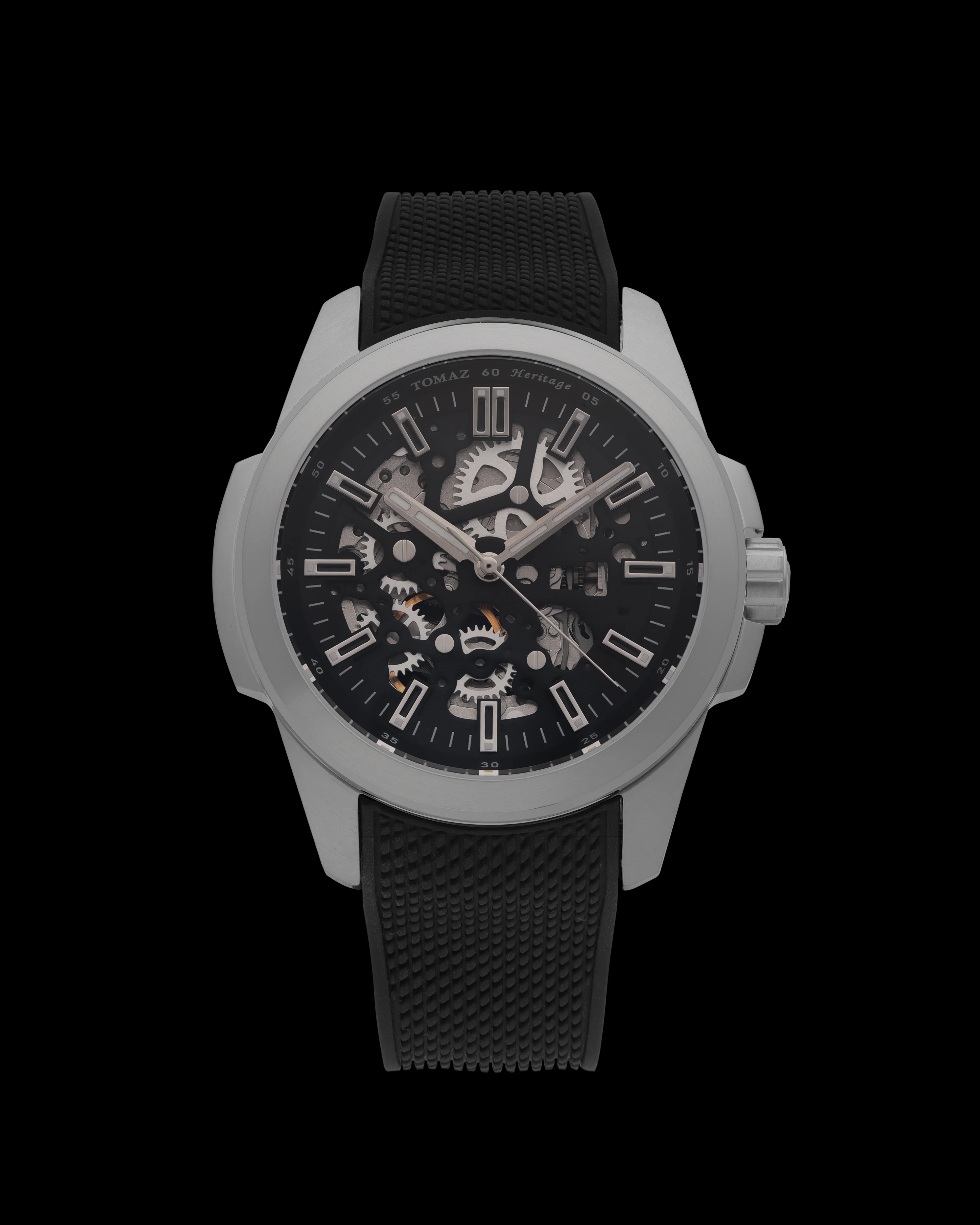 Tomaz TW068-AD1 Open-Gear Skeleton Watch – Comfort Strap