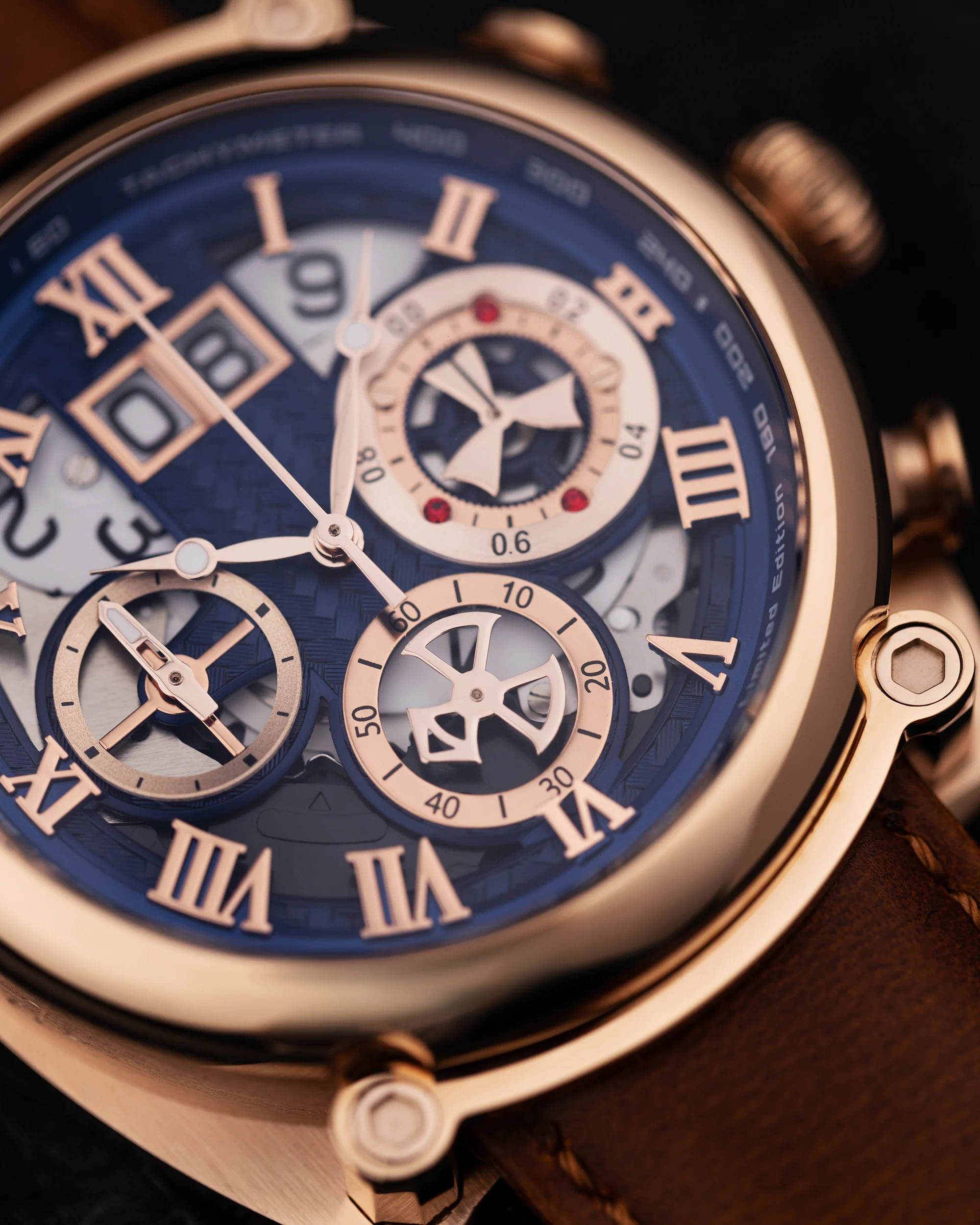 Tomaz Xavier TW026-D3A Watch – Leather Strap - Image 3