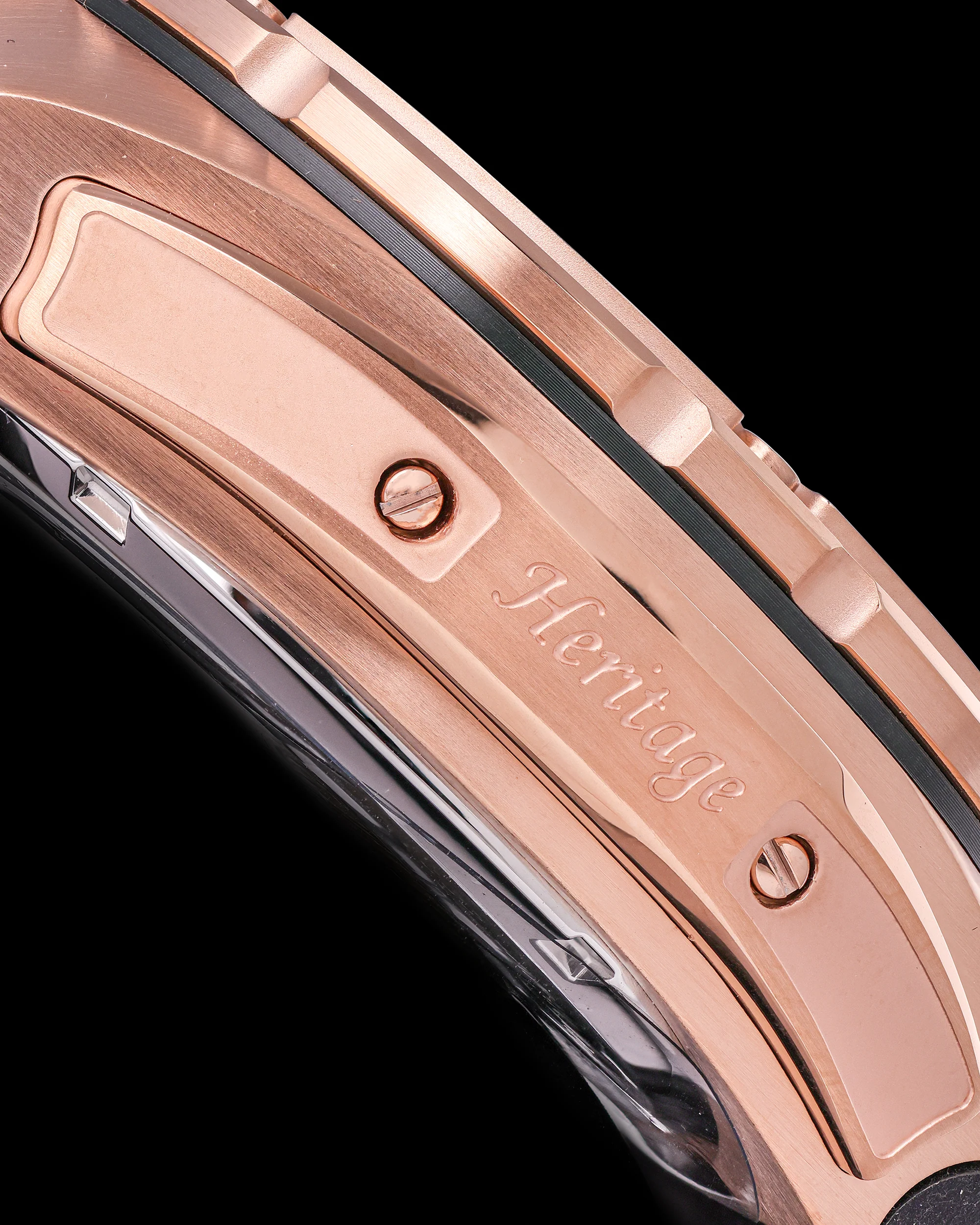 Tomaz Xavier XL TW033-D15 Crystal Watch – Bamboo Leather Strap - Image 7
