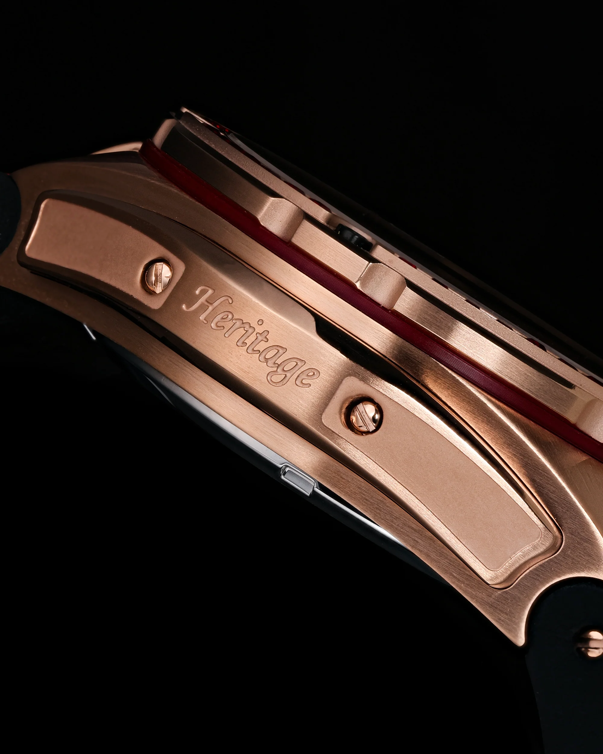 Tomaz Xavier XL TW033-D3 Crystal Watch – Bamboo Leather Strap - Image 5
