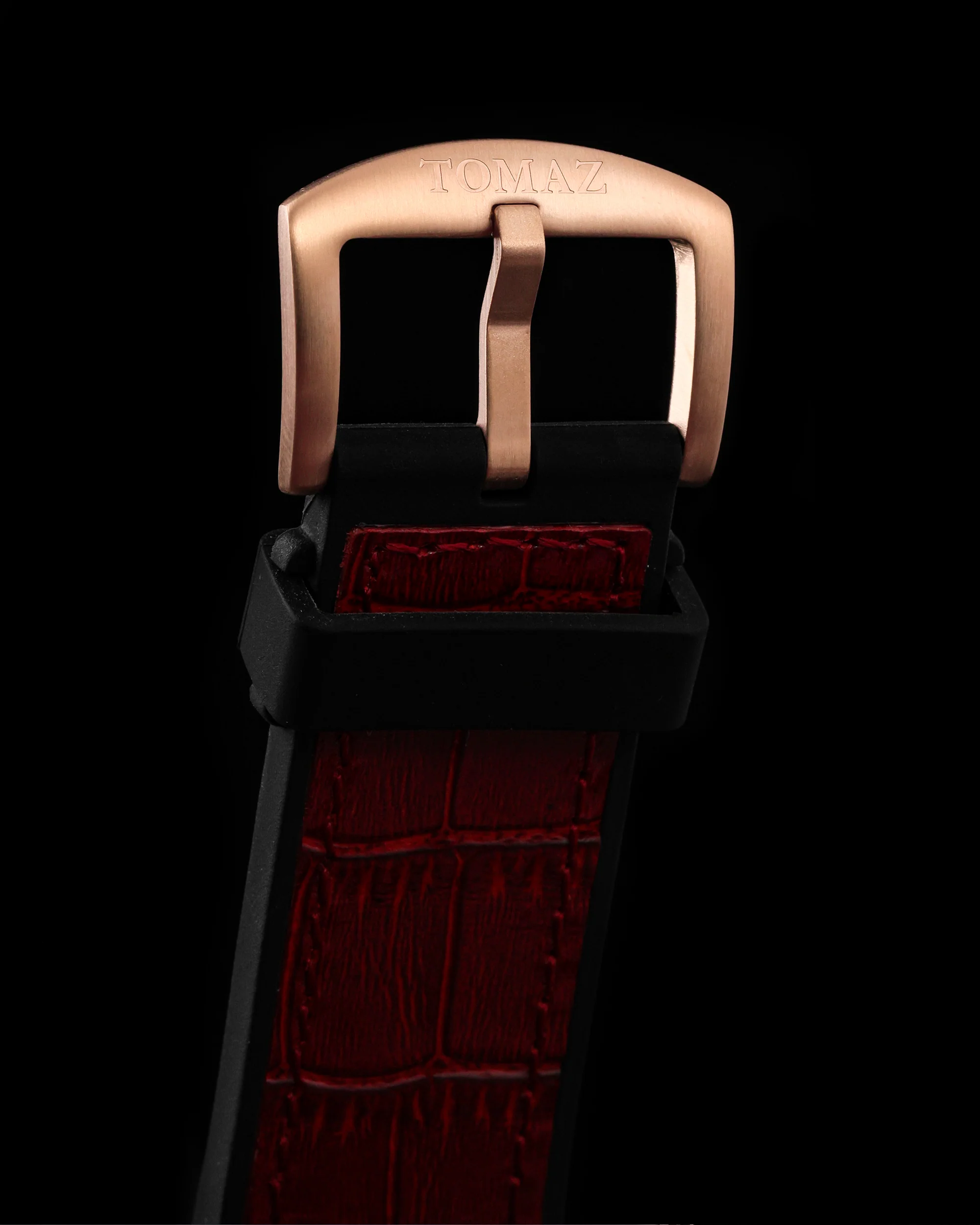 Tomaz Xavier XL TW033-D3 Crystal Watch – Bamboo Leather Strap - Image 6