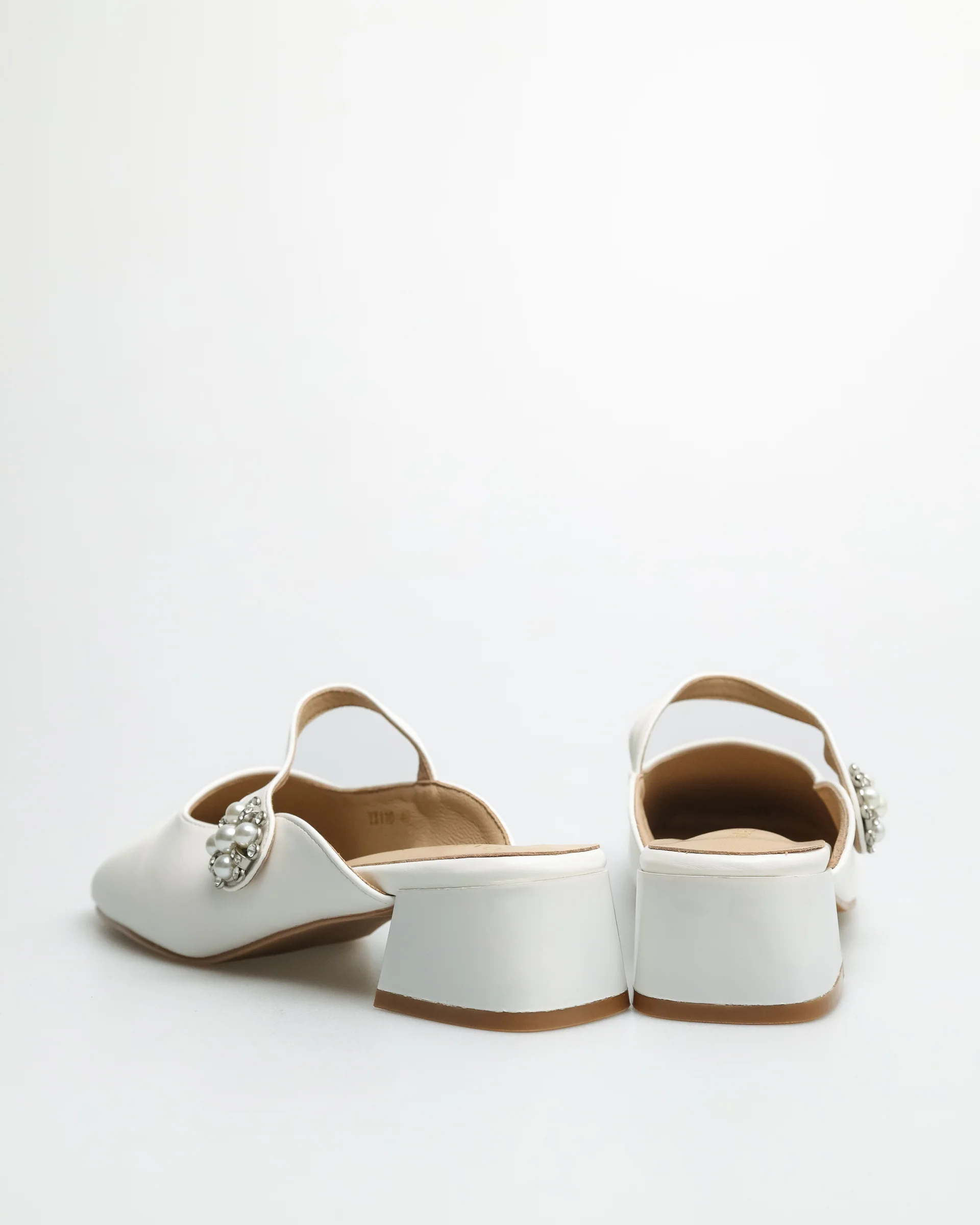 Tomaz YX110 Ladies Flower Gem Heels - Image 8