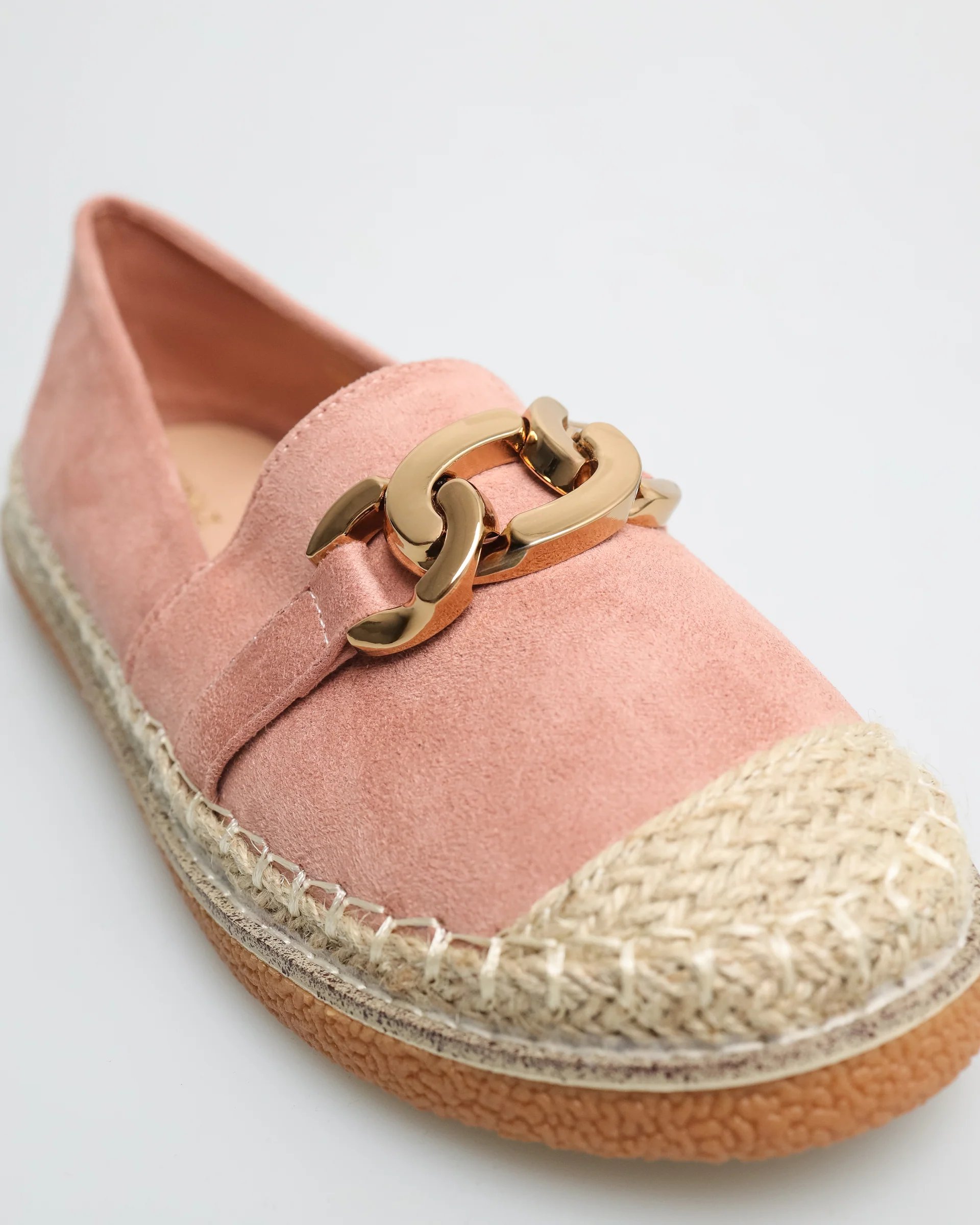 Tomaz YX147 Ladies Espadrille Buckle Flats - Image 6