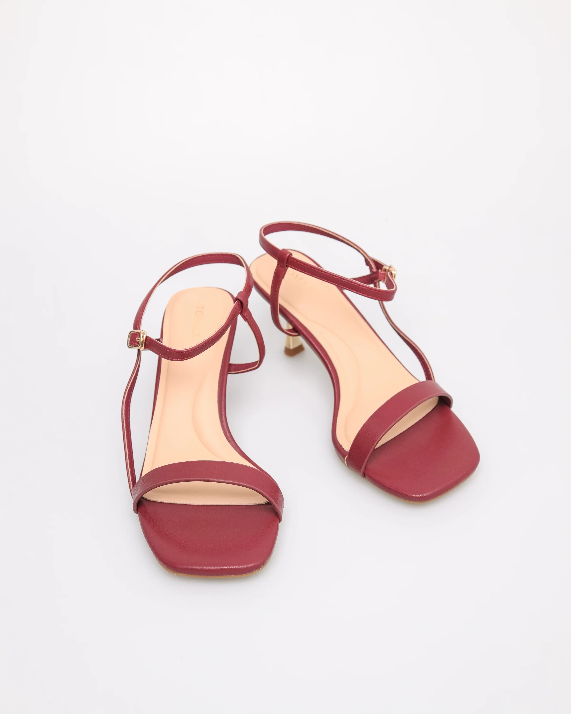 Tomaz YX175 Ladies Strappy Slingback Heels - Image 2