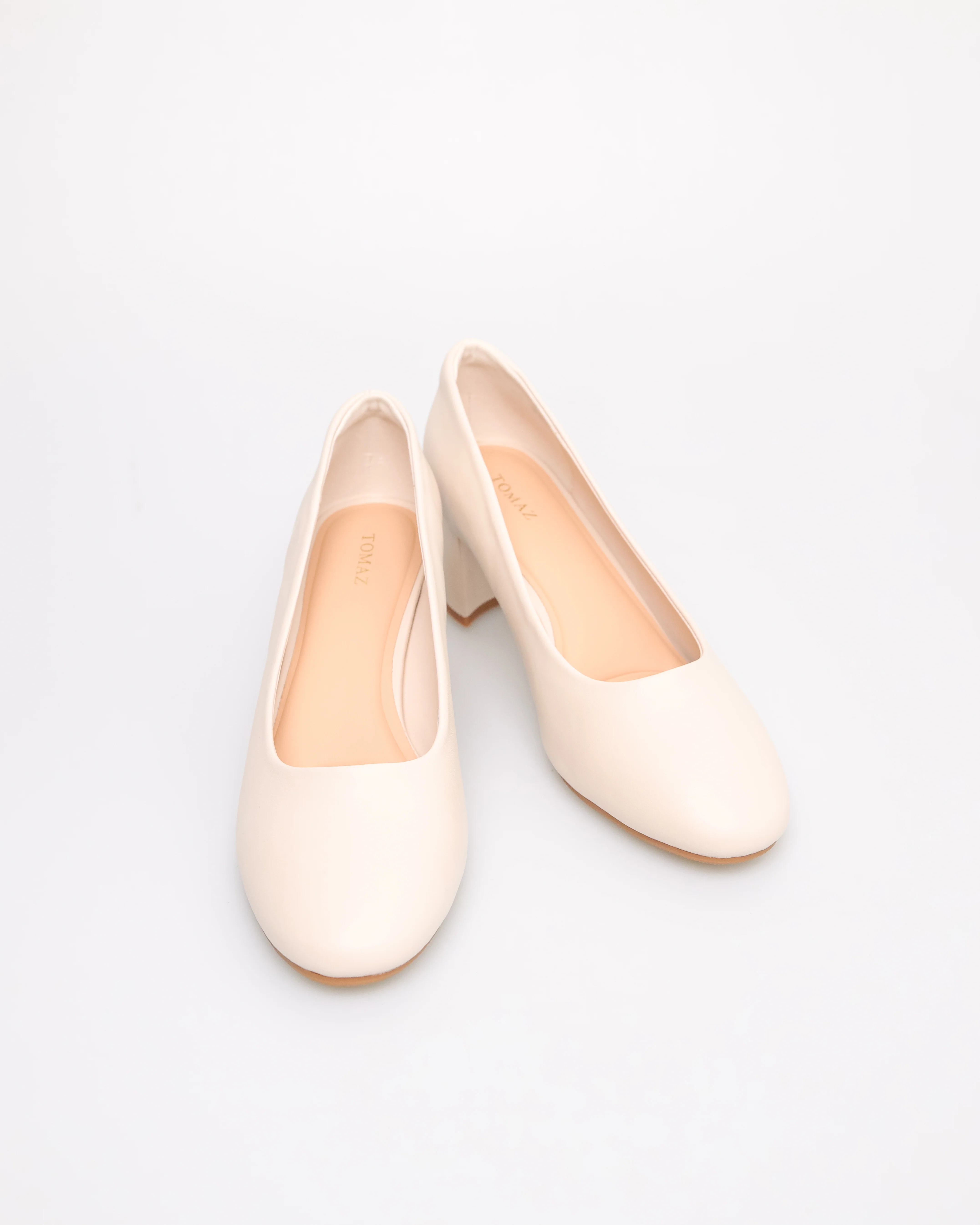 Tomaz YX178 Ladies Formal Block Heels - Image 6