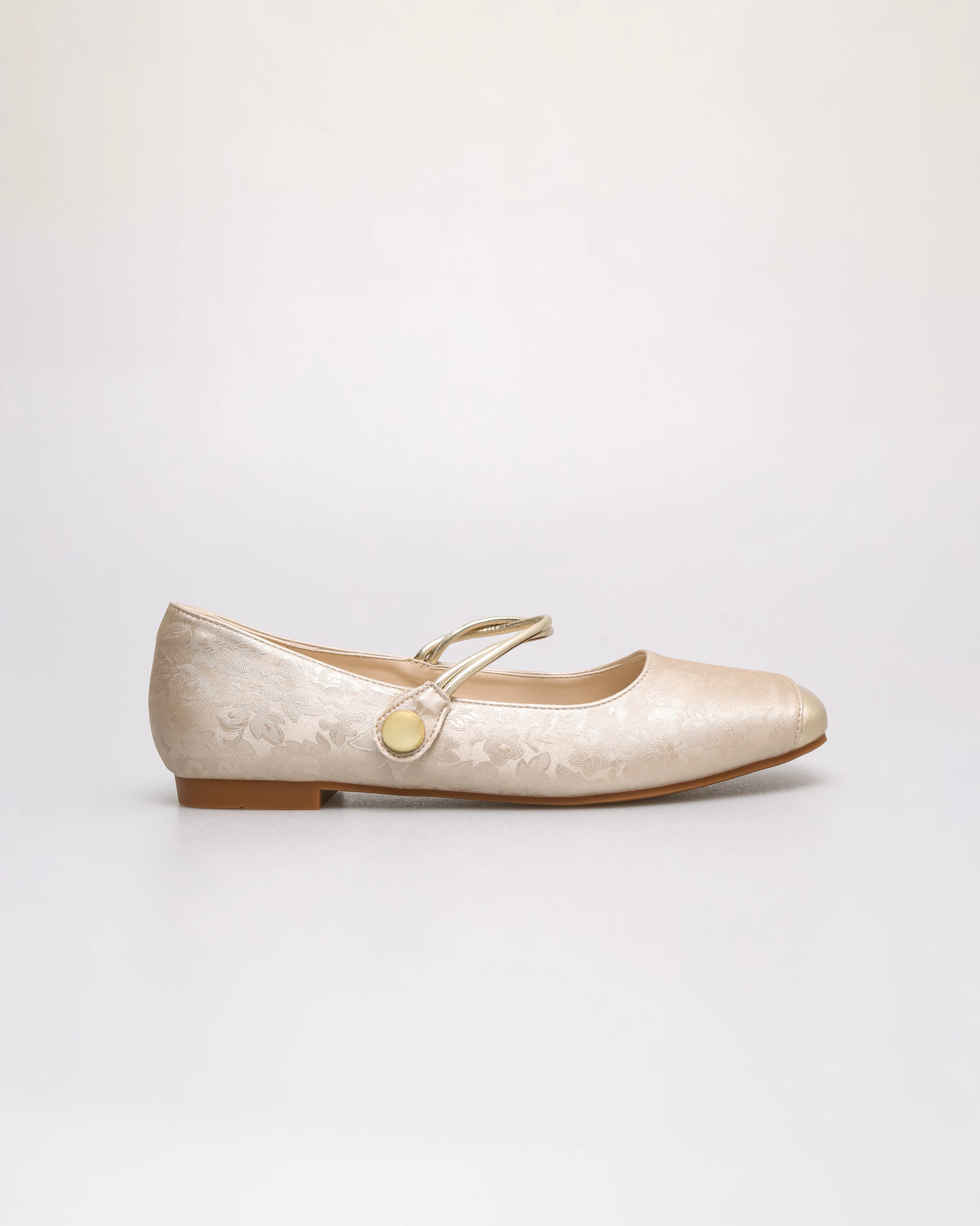 Tomaz YX237 Ladies Floral Mary Jane Flat