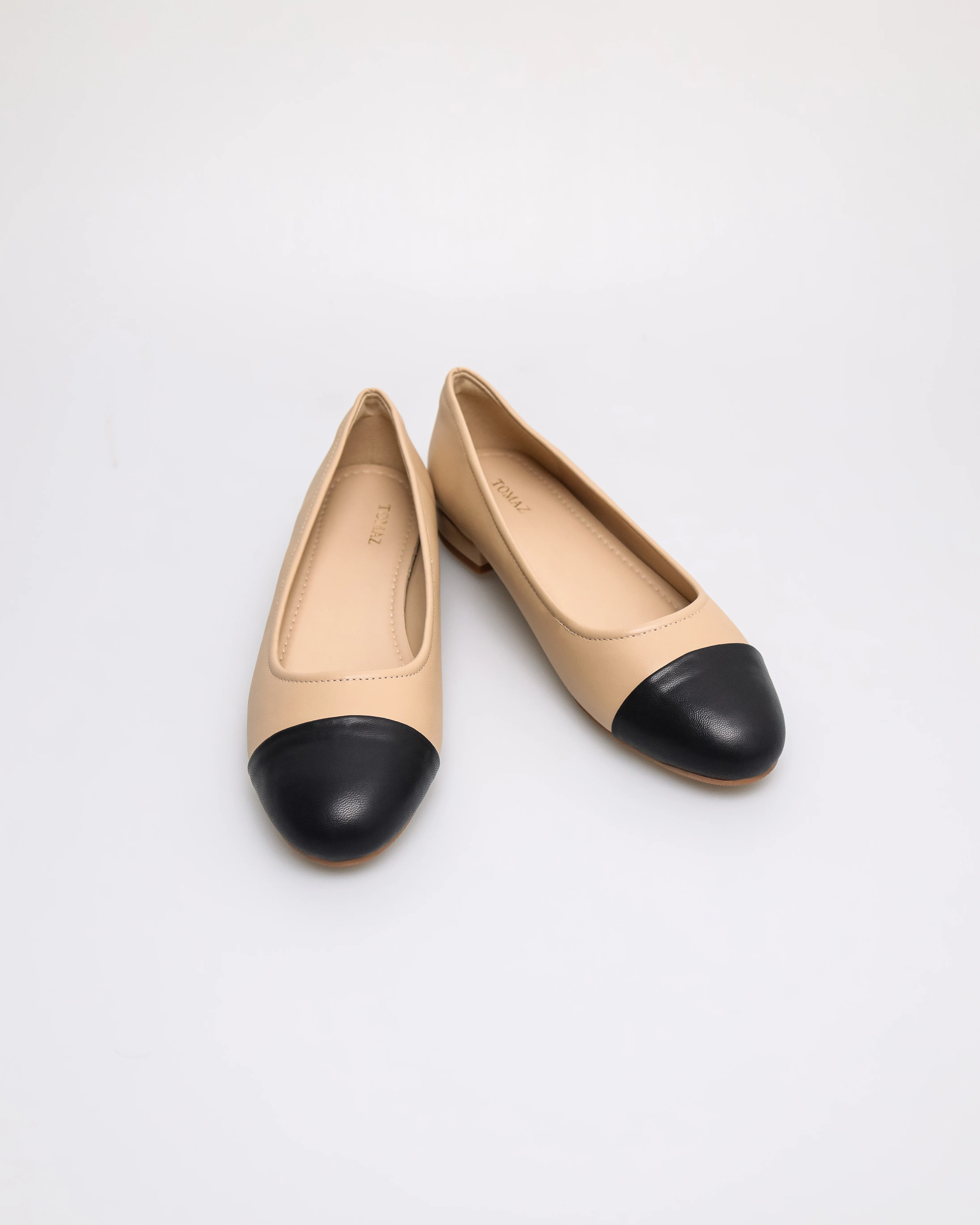Tomaz YX238 Ladies Captoe Flats - Image 10