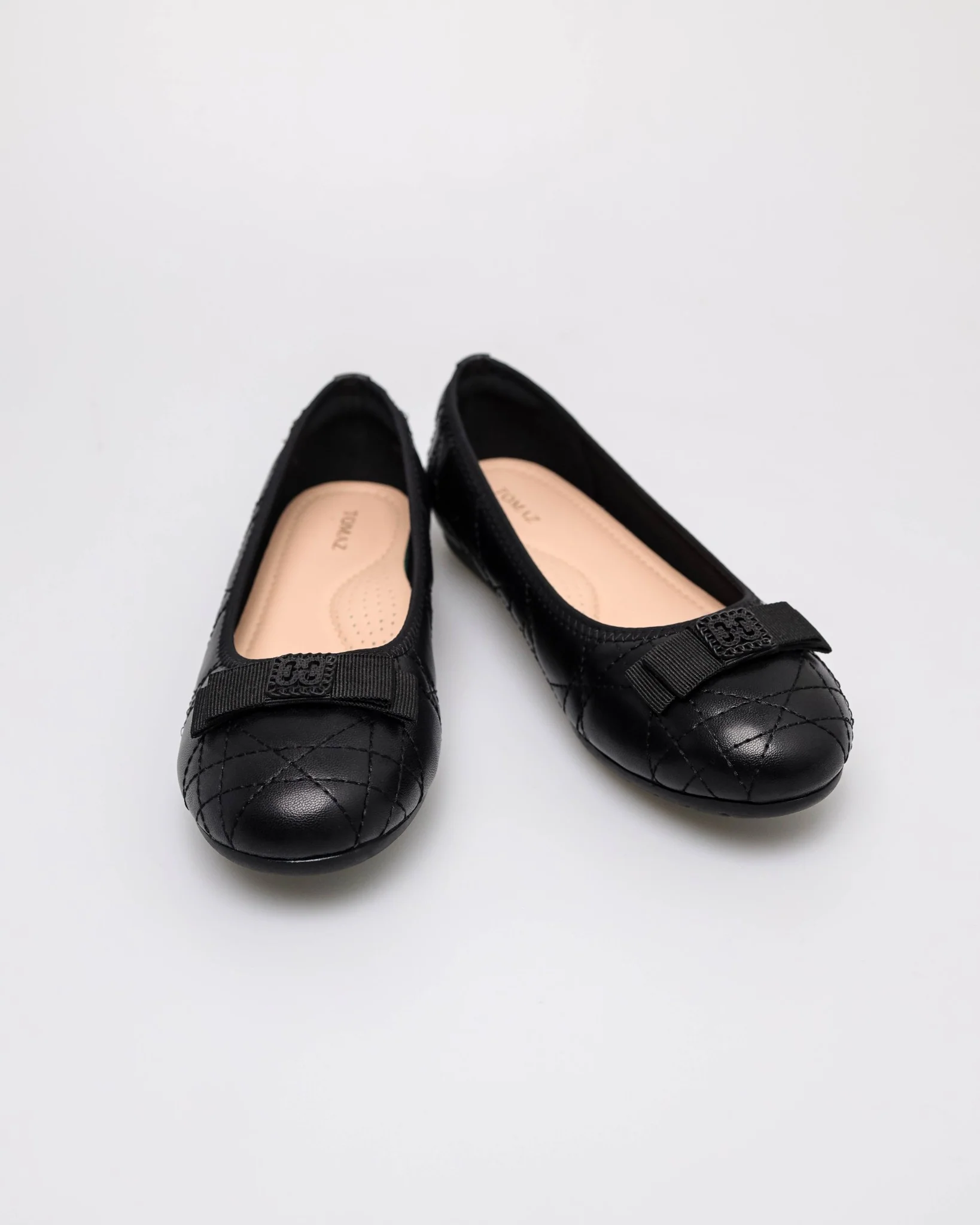 Tomaz YX269 Ladies Quilted Flats - Image 6