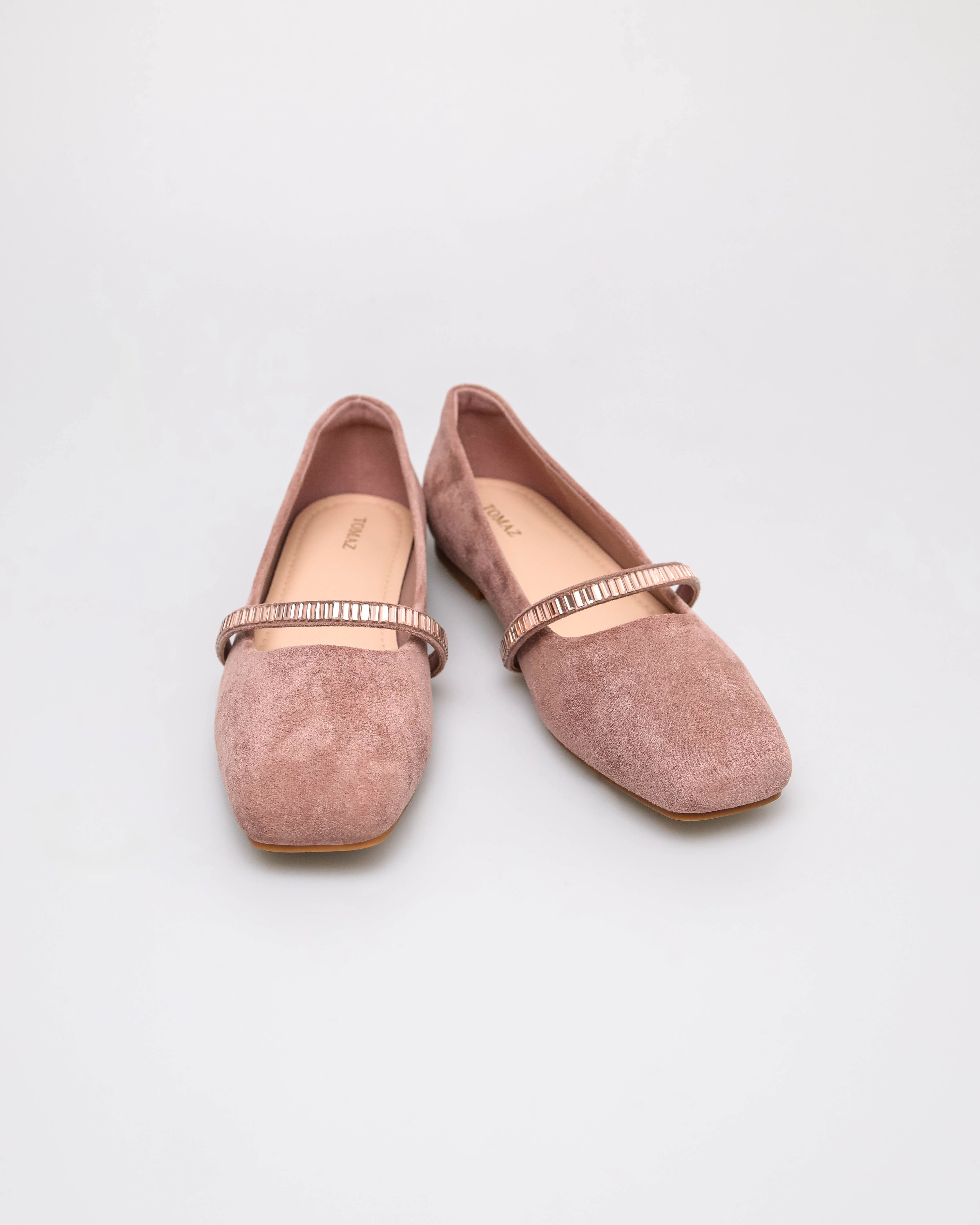 Tomaz YX272 Ladies Bling Ballerina Flats - Image 2