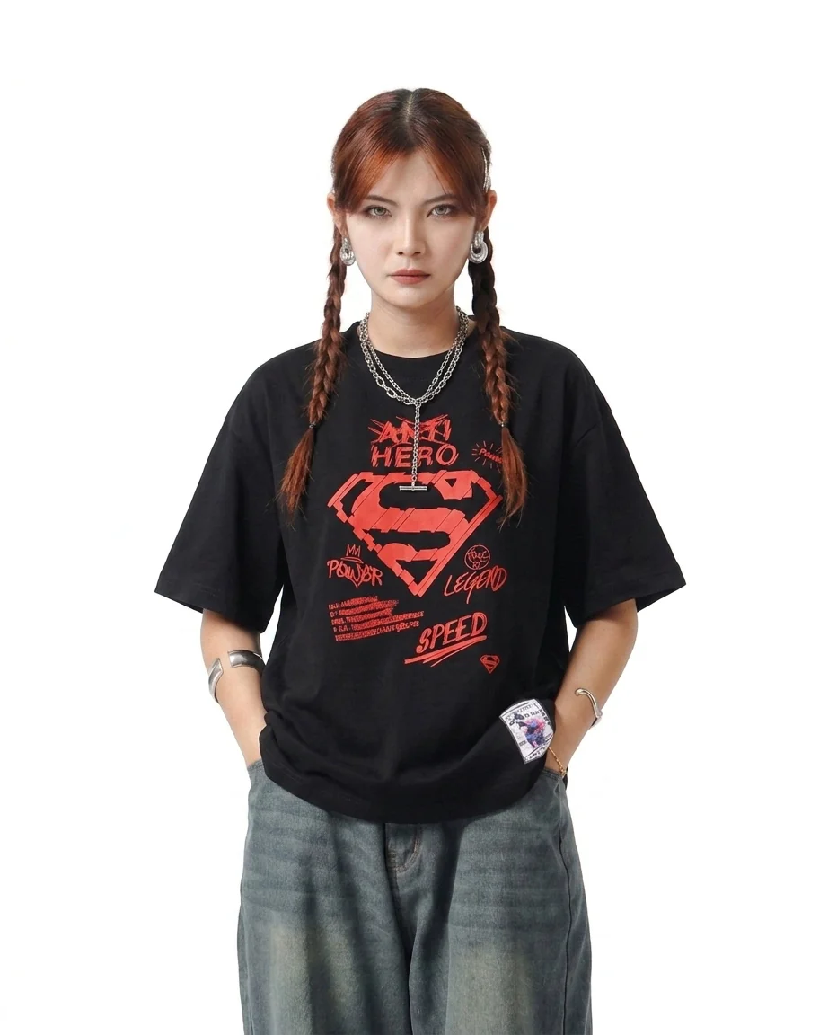 Turbo BT-T064 Superman Oversize T-Shirt - Image 4