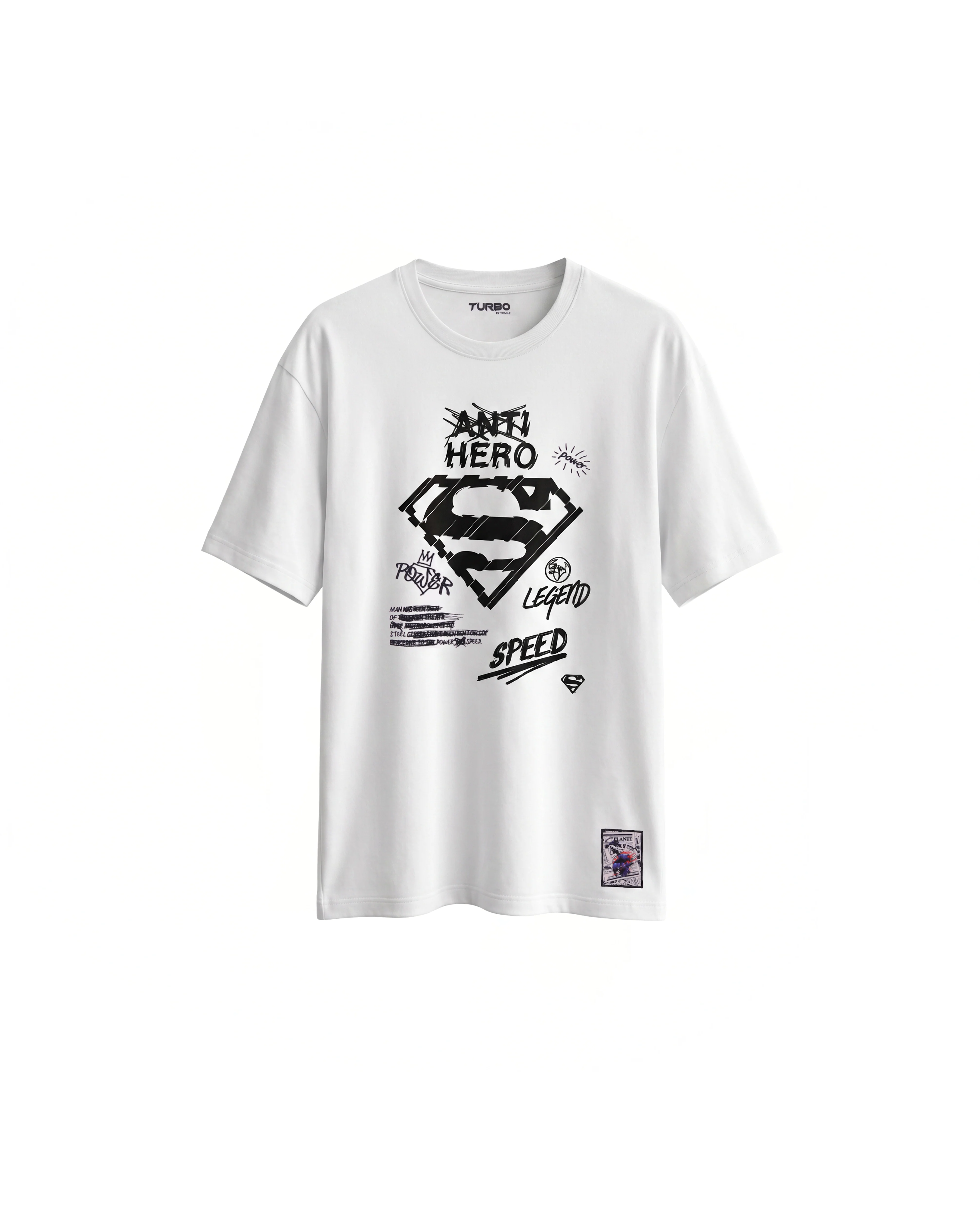 Turbo BT-T064 Superman Oversize T-Shirt - Image 6