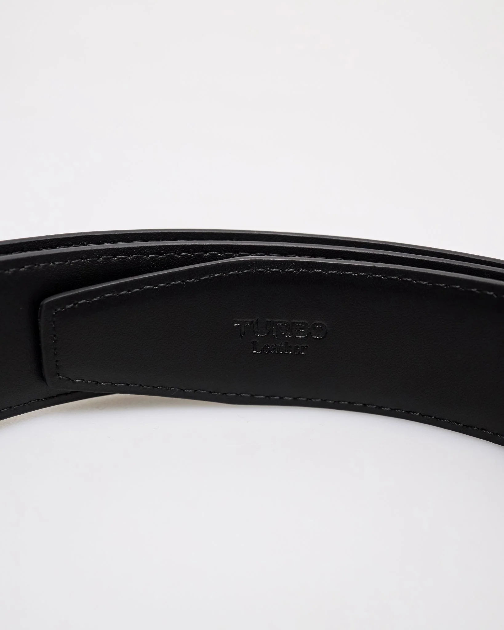 Turbo by Tomaz TB10 Men's Automatic Leather Belt - Image 2